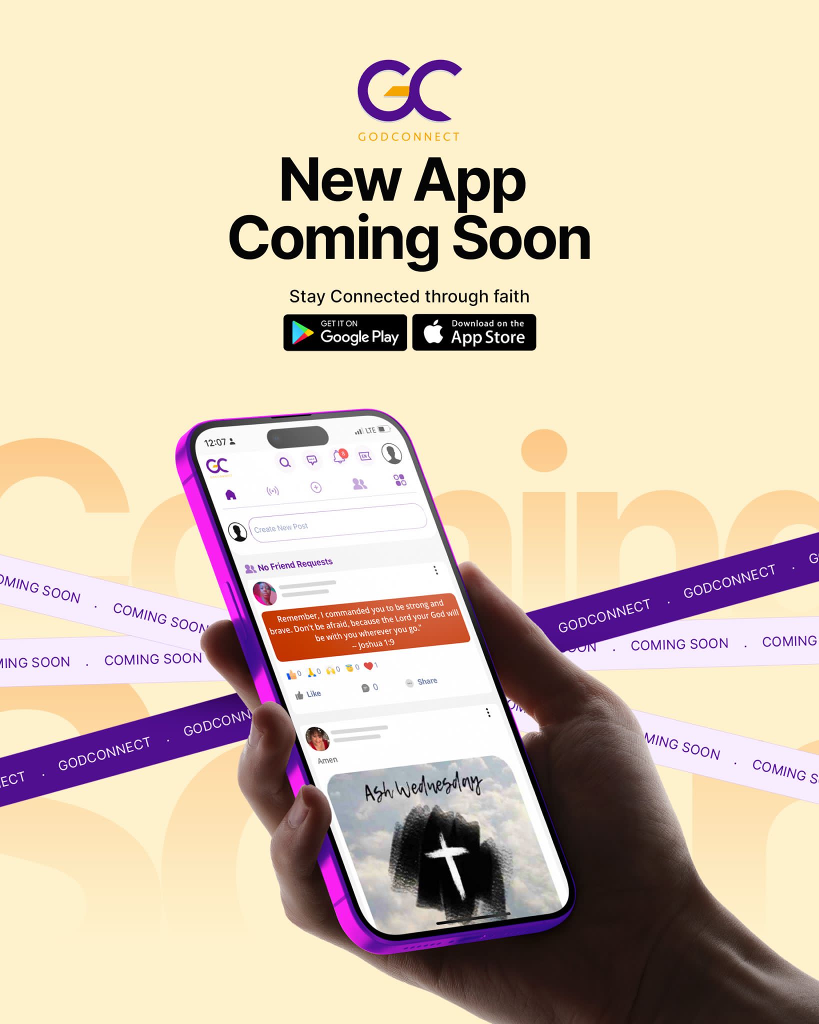 GodConnect New App Coming Soon