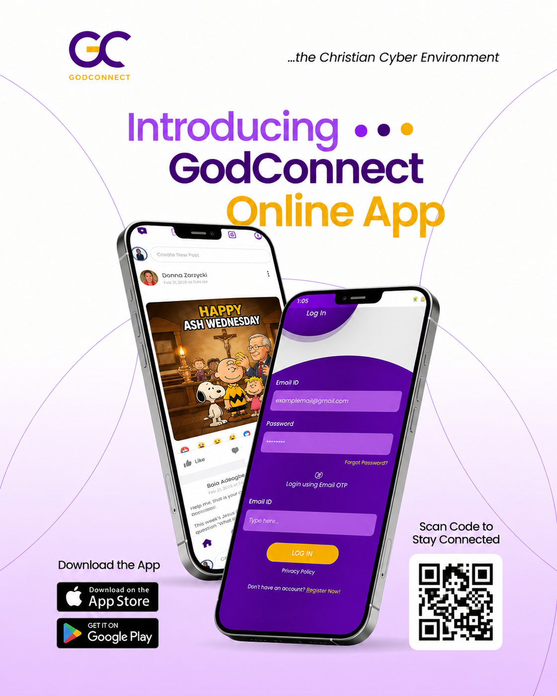 GodConnect Online App launch